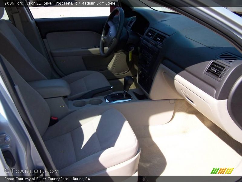 Silver Frost Metallic / Medium Light Stone 2006 Ford Fusion SE