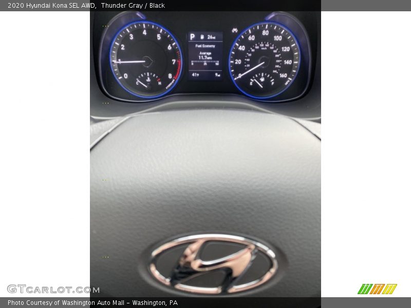  2020 Kona SEL AWD SEL AWD Gauges