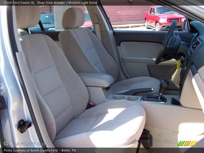 Silver Frost Metallic / Medium Light Stone 2006 Ford Fusion SE