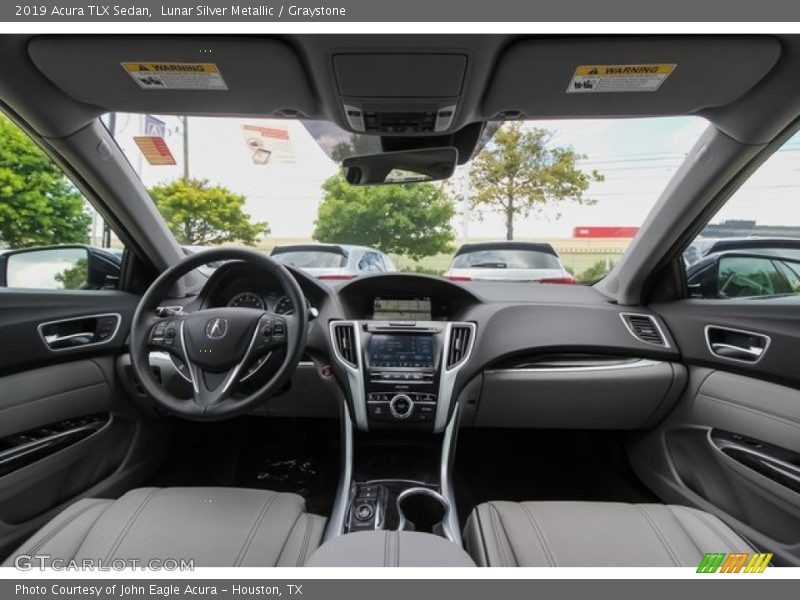 Lunar Silver Metallic / Graystone 2019 Acura TLX Sedan