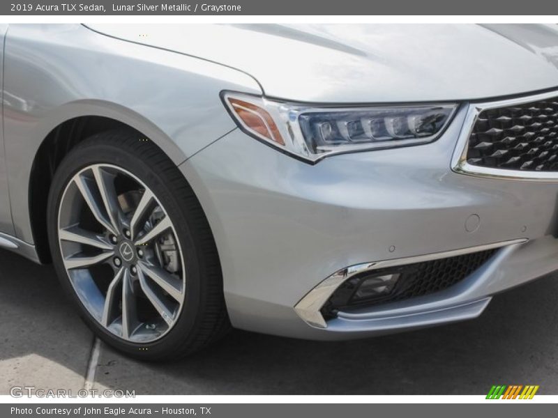 Lunar Silver Metallic / Graystone 2019 Acura TLX Sedan