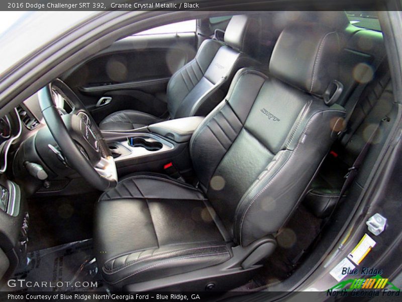 Granite Crystal Metallic / Black 2016 Dodge Challenger SRT 392
