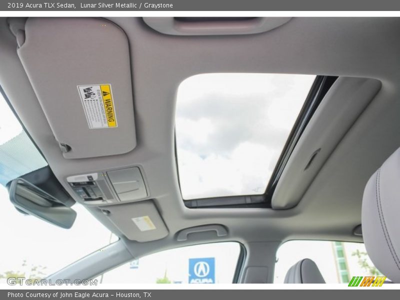 Lunar Silver Metallic / Graystone 2019 Acura TLX Sedan