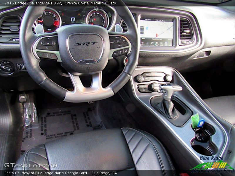 Granite Crystal Metallic / Black 2016 Dodge Challenger SRT 392