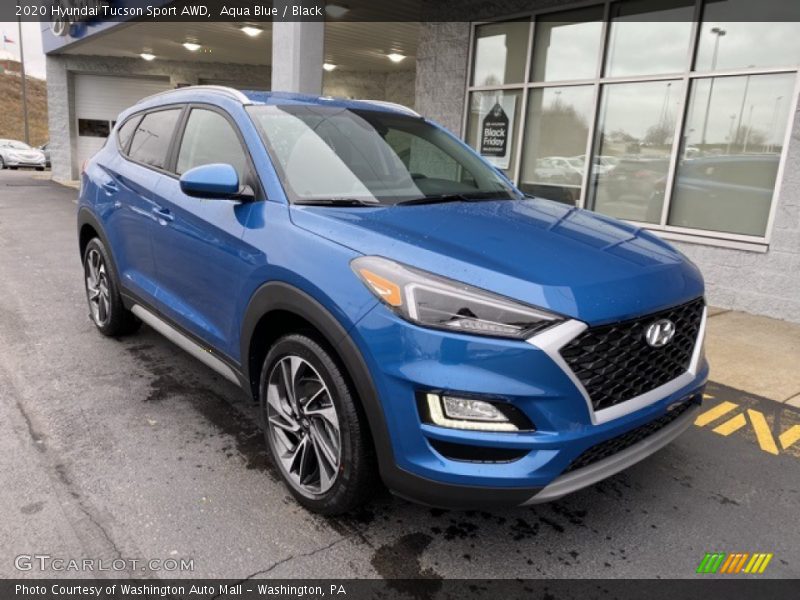 Front 3/4 View of 2020 Tucson Sport AWD