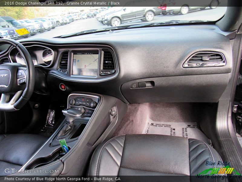 Granite Crystal Metallic / Black 2016 Dodge Challenger SRT 392