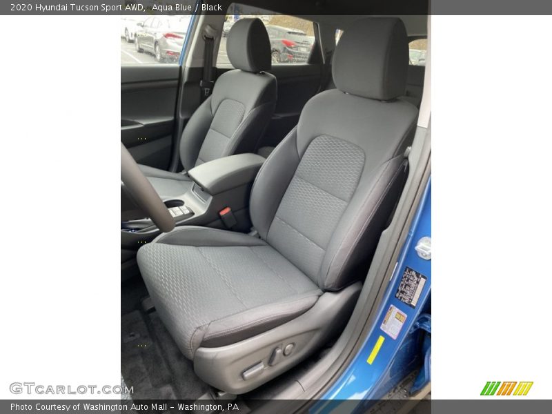 Front Seat of 2020 Tucson Sport AWD