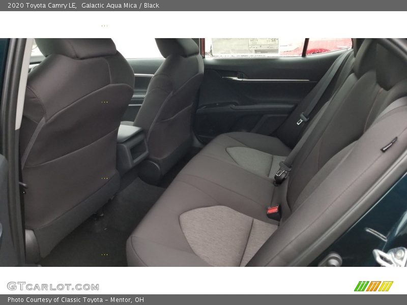 Galactic Aqua Mica / Black 2020 Toyota Camry LE