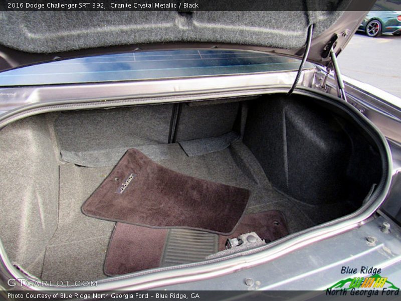Granite Crystal Metallic / Black 2016 Dodge Challenger SRT 392