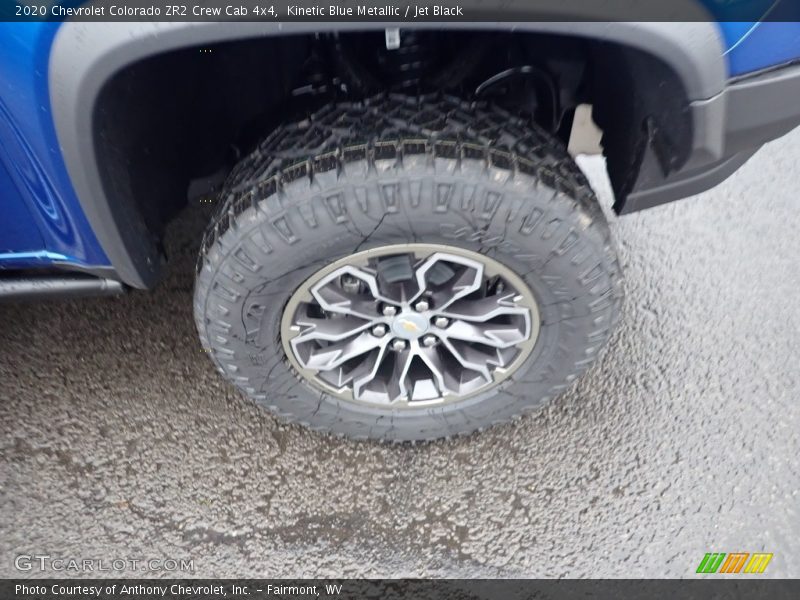 Kinetic Blue Metallic / Jet Black 2020 Chevrolet Colorado ZR2 Crew Cab 4x4