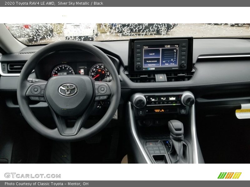 Dashboard of 2020 RAV4 LE AWD