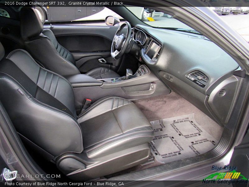 Granite Crystal Metallic / Black 2016 Dodge Challenger SRT 392