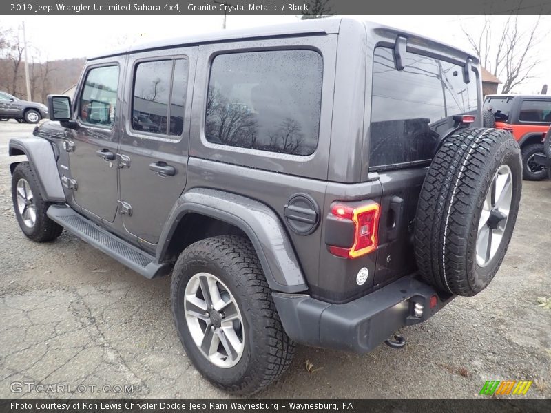 Granite Crystal Metallic / Black 2019 Jeep Wrangler Unlimited Sahara 4x4