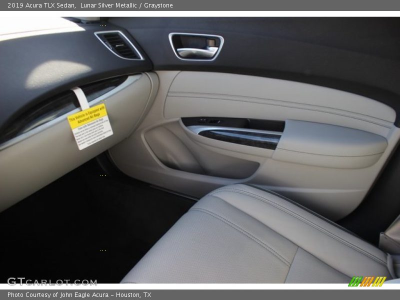Lunar Silver Metallic / Graystone 2019 Acura TLX Sedan