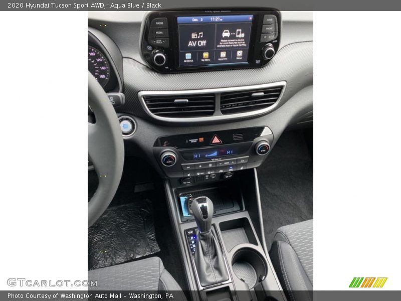 Controls of 2020 Tucson Sport AWD