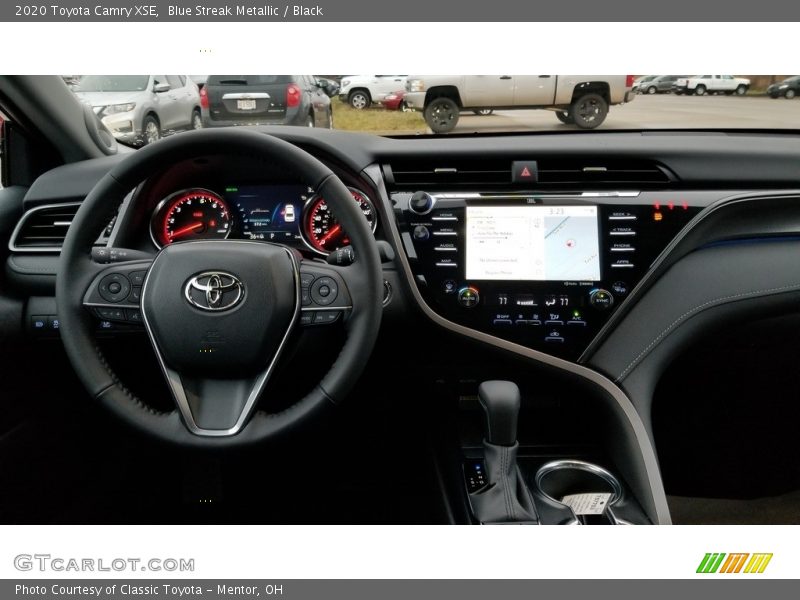 Dashboard of 2020 Camry XSE