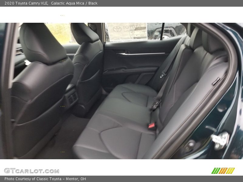 Galactic Aqua Mica / Black 2020 Toyota Camry XLE