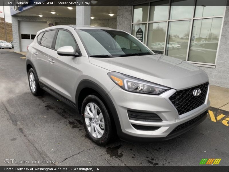 Front 3/4 View of 2020 Tucson SE AWD
