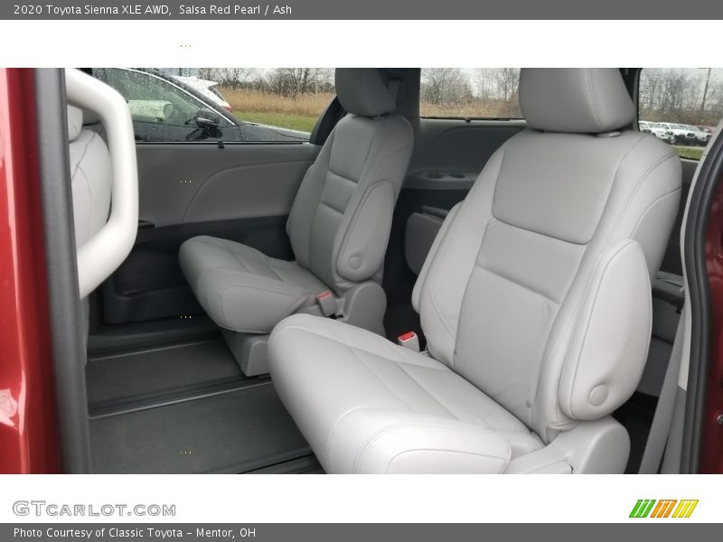 Rear Seat of 2020 Sienna XLE AWD