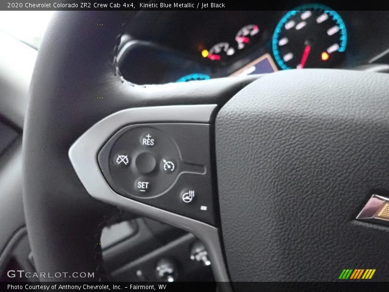 Kinetic Blue Metallic / Jet Black 2020 Chevrolet Colorado ZR2 Crew Cab 4x4