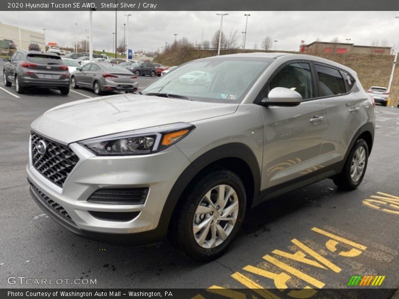Stellar Silver / Gray 2020 Hyundai Tucson SE AWD