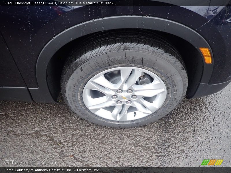 Midnight Blue Metallic / Jet Black 2020 Chevrolet Blazer LT AWD