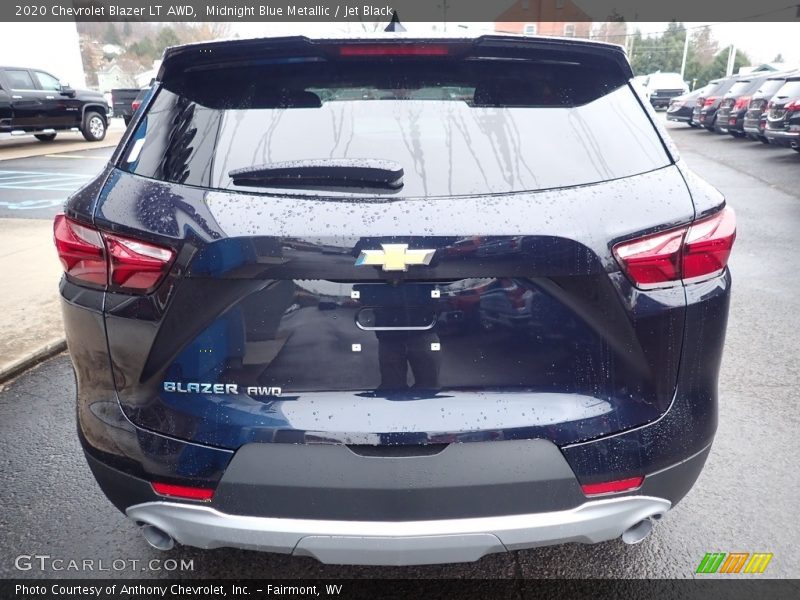Midnight Blue Metallic / Jet Black 2020 Chevrolet Blazer LT AWD