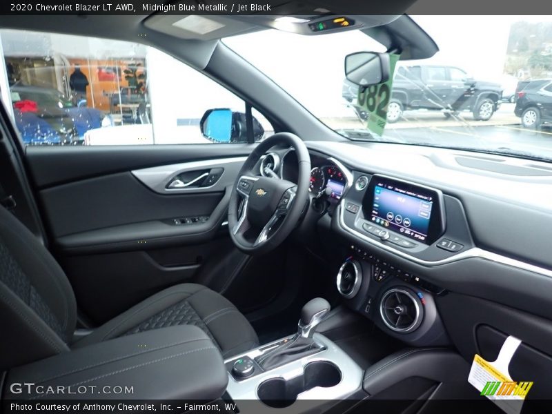Midnight Blue Metallic / Jet Black 2020 Chevrolet Blazer LT AWD