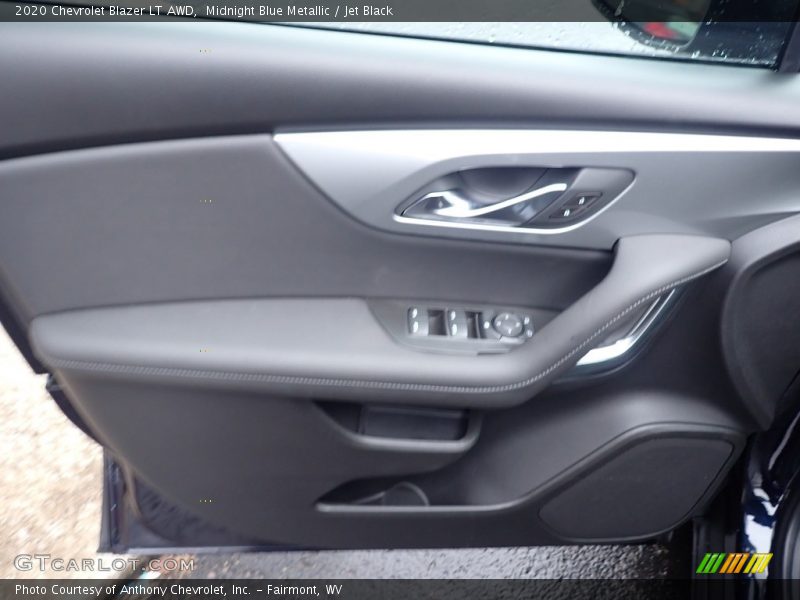 Midnight Blue Metallic / Jet Black 2020 Chevrolet Blazer LT AWD