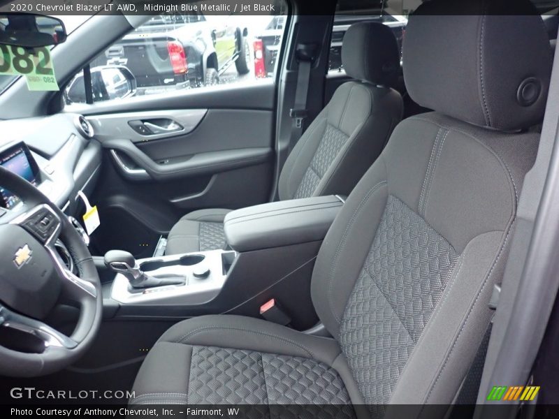 Midnight Blue Metallic / Jet Black 2020 Chevrolet Blazer LT AWD