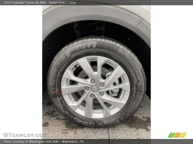 Stellar Silver / Gray 2020 Hyundai Tucson SE AWD