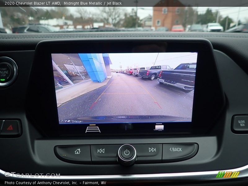 Midnight Blue Metallic / Jet Black 2020 Chevrolet Blazer LT AWD