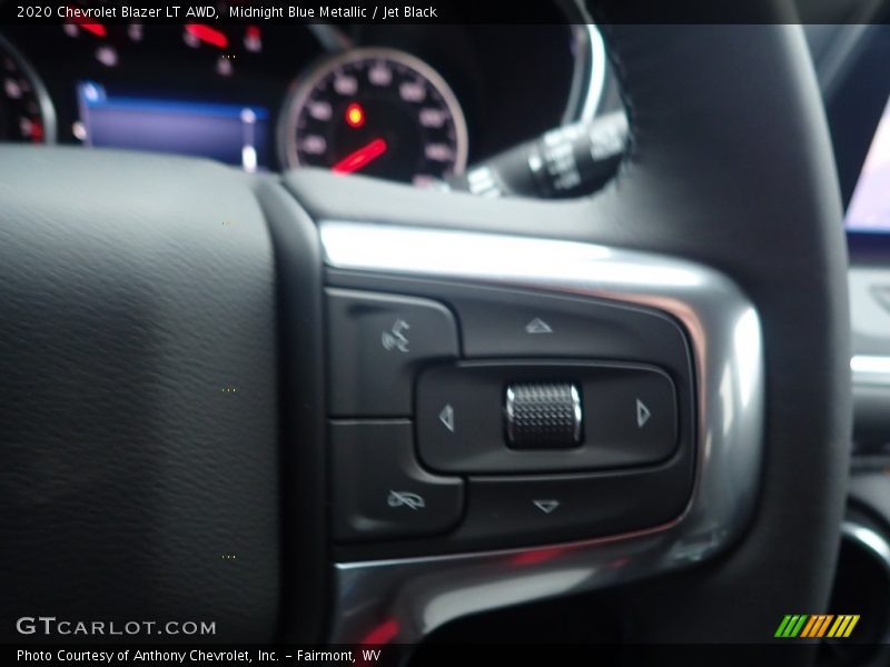 Midnight Blue Metallic / Jet Black 2020 Chevrolet Blazer LT AWD