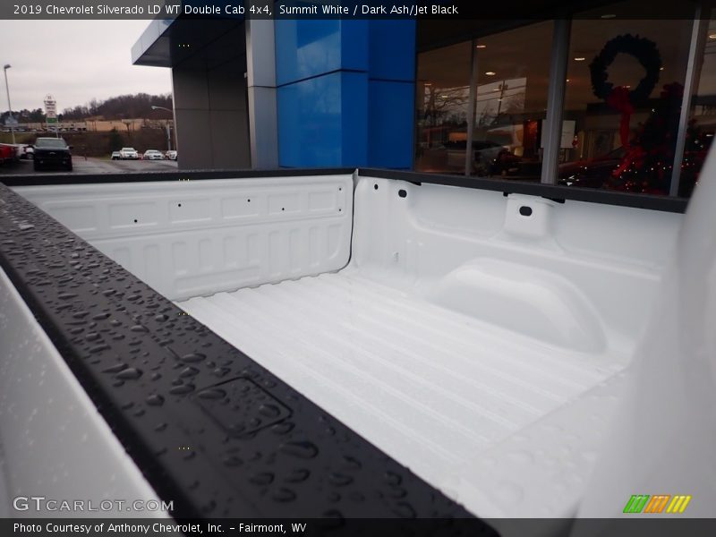 Summit White / Dark Ash/Jet Black 2019 Chevrolet Silverado LD WT Double Cab 4x4