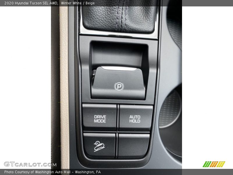 Winter White / Beige 2020 Hyundai Tucson SEL AWD