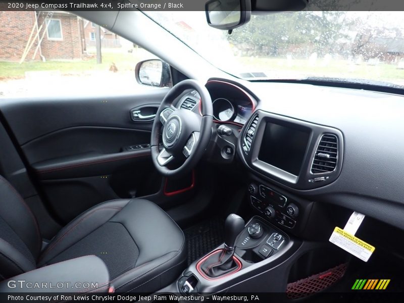 Spitfire Orange / Black 2020 Jeep Compass Trailhawk 4x4