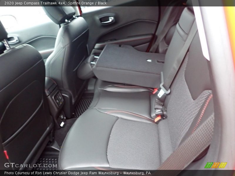 Rear Seat of 2020 Compass Trailhawk 4x4
