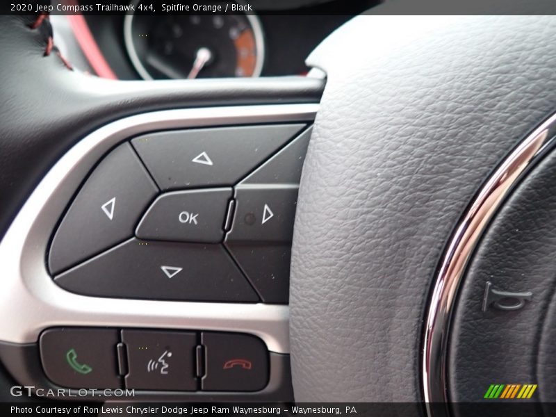  2020 Compass Trailhawk 4x4 Steering Wheel