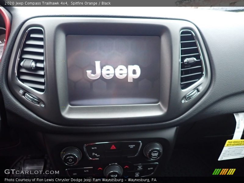 Spitfire Orange / Black 2020 Jeep Compass Trailhawk 4x4