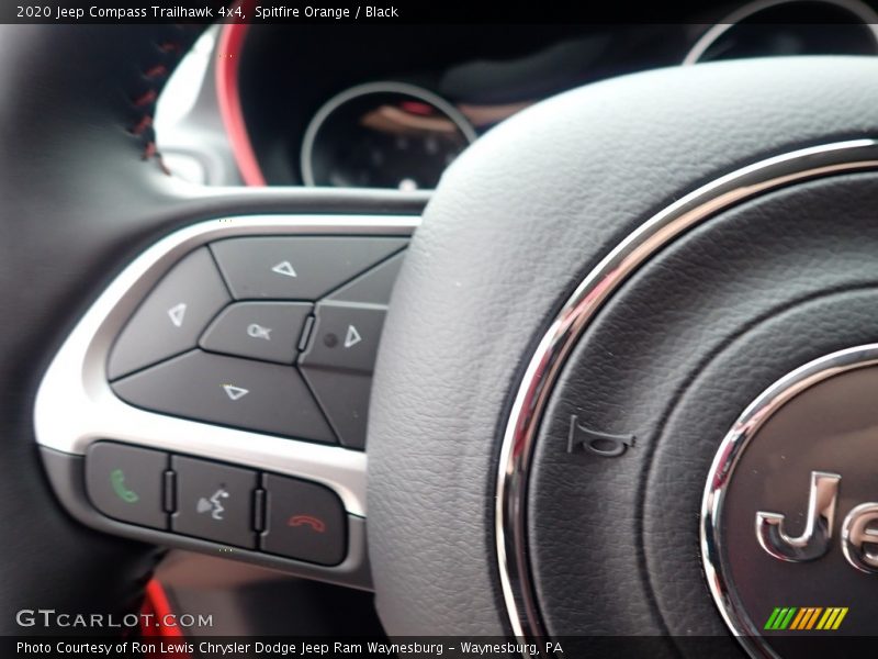 Spitfire Orange / Black 2020 Jeep Compass Trailhawk 4x4