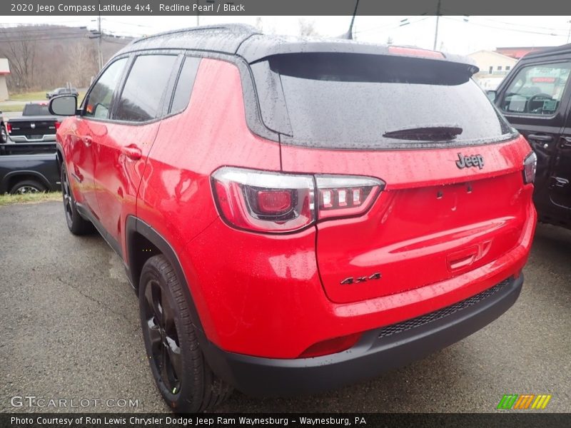 Redline Pearl / Black 2020 Jeep Compass Latitude 4x4