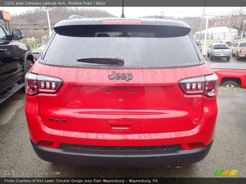 Redline Pearl / Black 2020 Jeep Compass Latitude 4x4