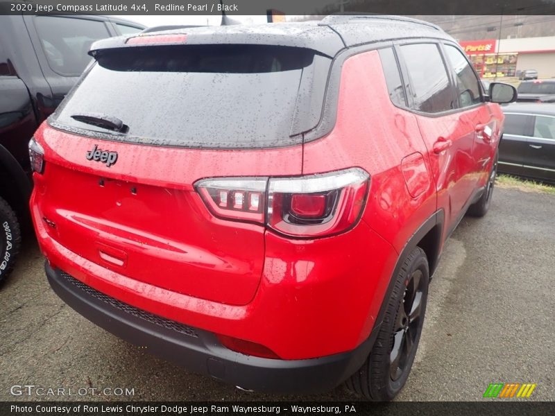 Redline Pearl / Black 2020 Jeep Compass Latitude 4x4