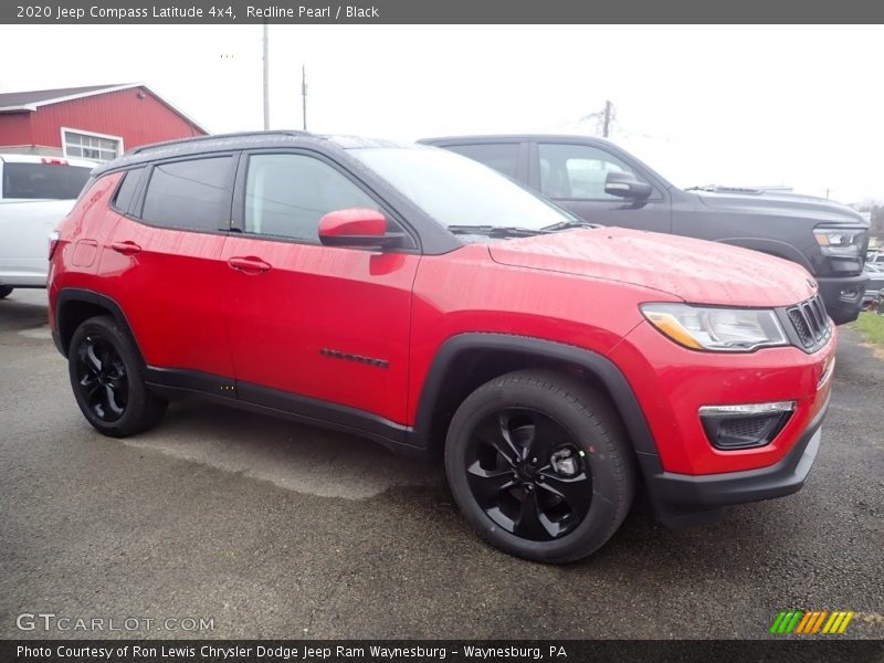 Redline Pearl / Black 2020 Jeep Compass Latitude 4x4