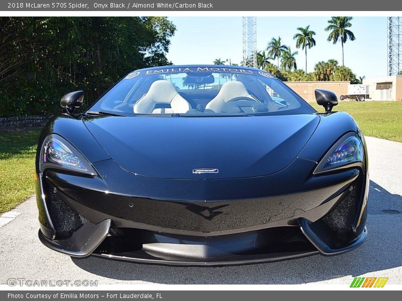  2018 570S Spider Onyx Black