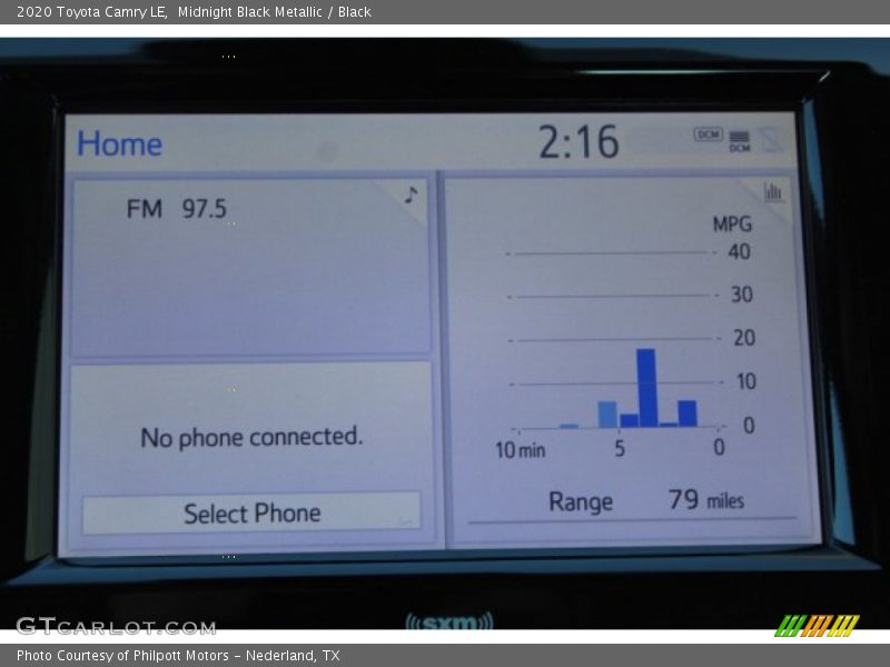 Midnight Black Metallic / Black 2020 Toyota Camry LE