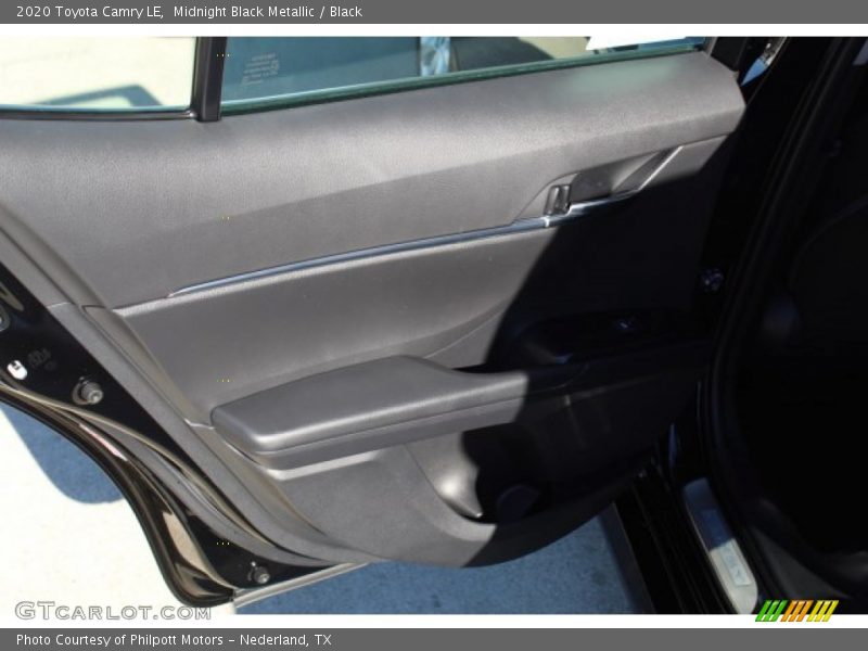 Midnight Black Metallic / Black 2020 Toyota Camry LE