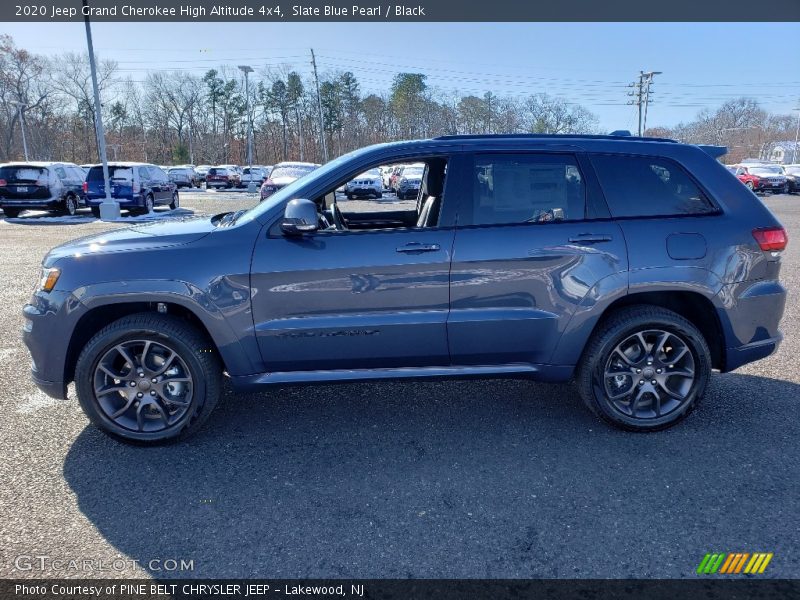 Slate Blue Pearl / Black 2020 Jeep Grand Cherokee High Altitude 4x4
