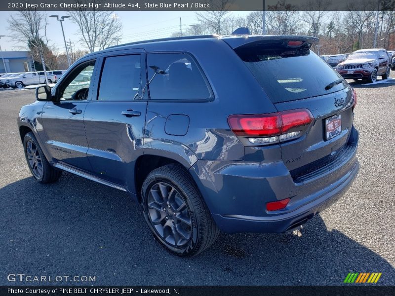 Slate Blue Pearl / Black 2020 Jeep Grand Cherokee High Altitude 4x4