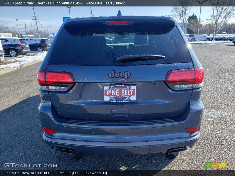 Slate Blue Pearl / Black 2020 Jeep Grand Cherokee High Altitude 4x4